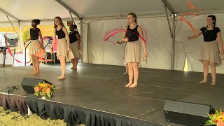 ADL Dance Company Performance at Bray School Dedication 11124 [upl. by Htir]