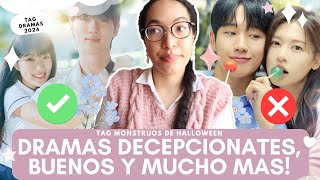 🎃 DORAMAS DECEPCIONANTES RECOMENDADOS QUE NO HE VISTO Y MAS TAG HALLOWEEN ♡ [upl. by Anceline]