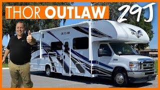 Motorhome TOY HAULER This is the OUTLAW [upl. by Fast]