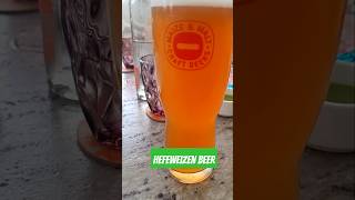 Hefeweizen BeerMaizeampMalt Bengaluru youtubeshorts shorts craftbeer [upl. by Netsrik668]