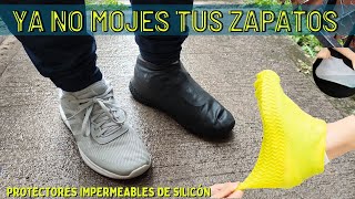 PROTECTORES IMPERMEABLES PARA CALZADO 👟 Protectores de silicón para zapatos EVITA MOJARTE 🌧️ [upl. by Llecrup]