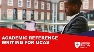 Academic reference writing for UCAS [upl. by Htir]