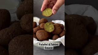 Falafel amp Tahini Sauce Recipe [upl. by Bello]