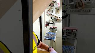 This ROBOT is Installing Elevators [upl. by Aylmer]