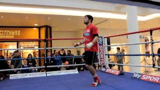 JOHN RYDER SKIPPING WORK  OPEN TO PUBLIC MEDIA WORKOUT IN WATFORD  iFL TV [upl. by Erny328]