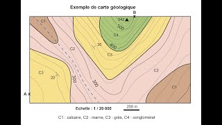 La CARTE GEOLOGIQUE par Mme RuaultDjerrab [upl. by Dick669]