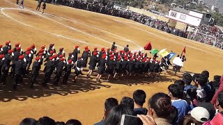 March Past performance by VBES on closing ceremony of Falgunanda Gold Cup 2074 [upl. by Shalom]