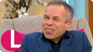 Warwick Davis Has An Interesting Choice of Footwear Behind the Tenable Desk  Lorraine [upl. by Enylcaj622]