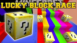 Minecraft SECRET SPECIAL LUCKY BLOCK RACE  Lucky Block Mod  Modded MiniGame [upl. by Harriman]