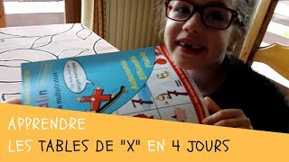 Apprendre les tables de multiplication en 4 jours [upl. by Noivad945]