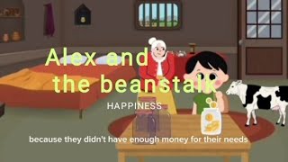 Alex and the beanstalkshort storiesbedtime Hindi stories [upl. by Nomit248]