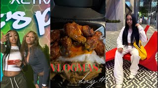 VLOGMAS DAY 6  wig giveaway  i got pranked  fun day  trying new foods  etc [upl. by Tuneberg106]