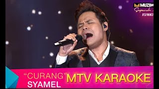 Syamel Curang Karaoke Tanpa vokal minus one instrumental karaoke Version no vocal [upl. by Netsew452]