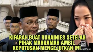 Kifarah Ruhainies Belum habis Bulan Puasa Mahkamah Akhirnya Tetapkan hukuman Ini buat Ruhainies😱 [upl. by Calhoun686]