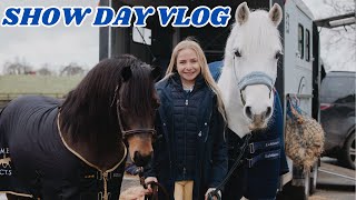 SHOW DAY VLOG  JUMPING WITH THE PONIES [upl. by Ambrosi]