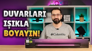 Dış cephe için ışıkla boyama çözümü Philips Hue Amarant Wallwasher [upl. by Atalanti]