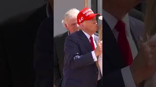 Donald Trump tours Hurricane Helene damage in Valdosta Georgia [upl. by Adnorahs765]