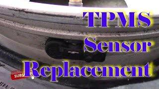 Install TPMS Sensor DIY [upl. by Marijn]