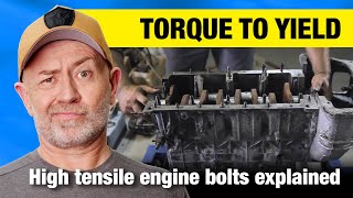 Torque to yield bolts amp angle tightening explained  Auto Expert John Cadogan [upl. by Manuel48]