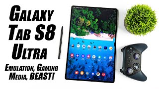 The Most Powerful Android Tablet Ever Galaxy Tab S8 Ultra HandsOn [upl. by Olli959]