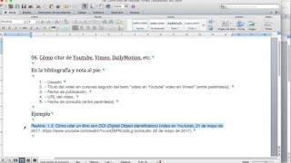 Cómo citar de Youtube Vimeo DailyMotion etc [upl. by Ahsenhoj824]