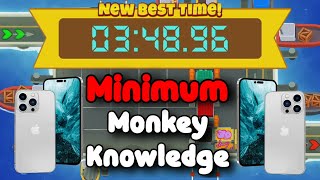 BTD6 Race Tutorial 📱 Minimum Monkey Knowledge 📱 The Long Rangers [upl. by Alehcim778]