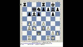 Kurnosov Igor vs Gilyazov Amir  St Petersburg White Nights Chess Open 2001 Russia [upl. by Silloh]