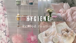 Simple period hygiene routine 💓 [upl. by Thamora]