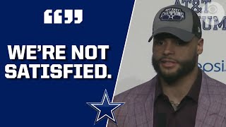 Cowboys QB Dak Prescott discusses clinching the NFC East title  CBS Sports HQ [upl. by Eimac691]