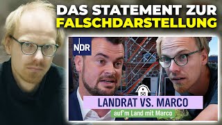 Falsche Aussagen im NDRVideo  wir beziehen Stellung [upl. by Gerianna]