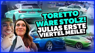 JP Performance  Toretto wäre stolz Julias erste viertel Meile [upl. by Atinev]