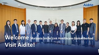 Were thrilled to welcome clients from Malaysia SmileLink Healthcare Global Berhad to Aidite [upl. by Wivinah]