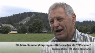 Sommerskispringen in Hinterzarten 2011 Hermann Wehrle [upl. by Adnical]