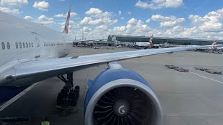 Flying back home to JFK British Airways Boeing 777300ER GSTBA London to New York LHRJFK [upl. by Jean-Claude593]