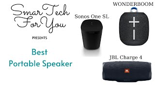 Sonos One SL vs JBL Charge 4 vs WONDERBOOM  Choose The Best Portable Speaker [upl. by Jarrid]