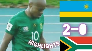 Rwanda vs Bafana Bafana HIGHLIGHTS [upl. by Seedman422]