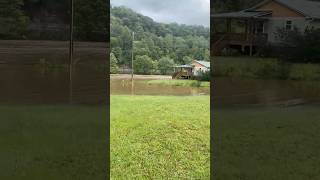 Tuckasegee river flooding 92724 [upl. by Antonella156]