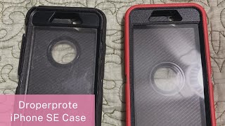 Droperprote iPhone SE Case  Builtin Screen Full Body Protector Phone Case Shockproof [upl. by Wiltshire]