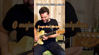 JamInspo Mixolydian  MixoDorian  Blues Scales Paul Chronopoulos Shreds a Country Blues [upl. by Ocirrej727]