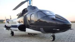 Airwolf CRASH  450 SizeFlybarless First test [upl. by Borg]