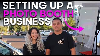 Setting Up A Photo Booth Business [upl. by Inalawi624]