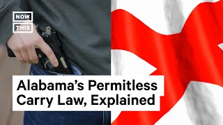 What Does Alabamas Permitless Carry Law Mean [upl. by Odlabu]