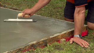 How to Lay a Concrete Pad  Mitre 10 Easy As DIY [upl. by Lange]