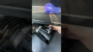 how to install mass air flow sensor 2015infiniti QX60 infinitiqx60 sensor car diy viral suv [upl. by Terry]