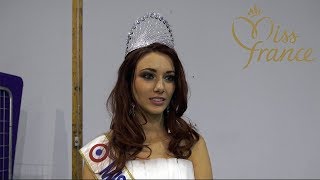 INTERVIEW DELPHINE WESPISER  MISS FRANCE 2012 [upl. by Rimidalv303]