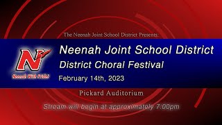 2023 Neenah Joint School District Choral Festival [upl. by Ellednahs]