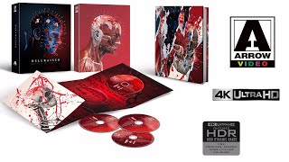 Hellraiser Quartet Of Torment Pinhead Slipcase Arrow Video 4K UHD Limited Edition  US [upl. by Eibbil]