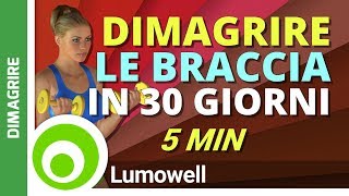 5 Minuti di Esercizi per Dimagrire le Braccia in un Mese [upl. by Hsirehc]