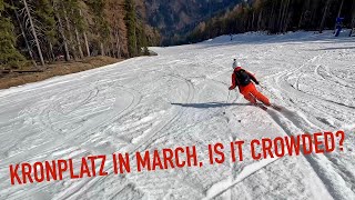 ⛷️ Kronplatz in March 4K [upl. by Snevets779]