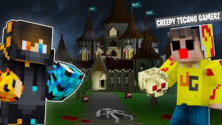 Exploring HAUNTED Techno Gamerz Castle😱 Minecraft [upl. by Cupo]